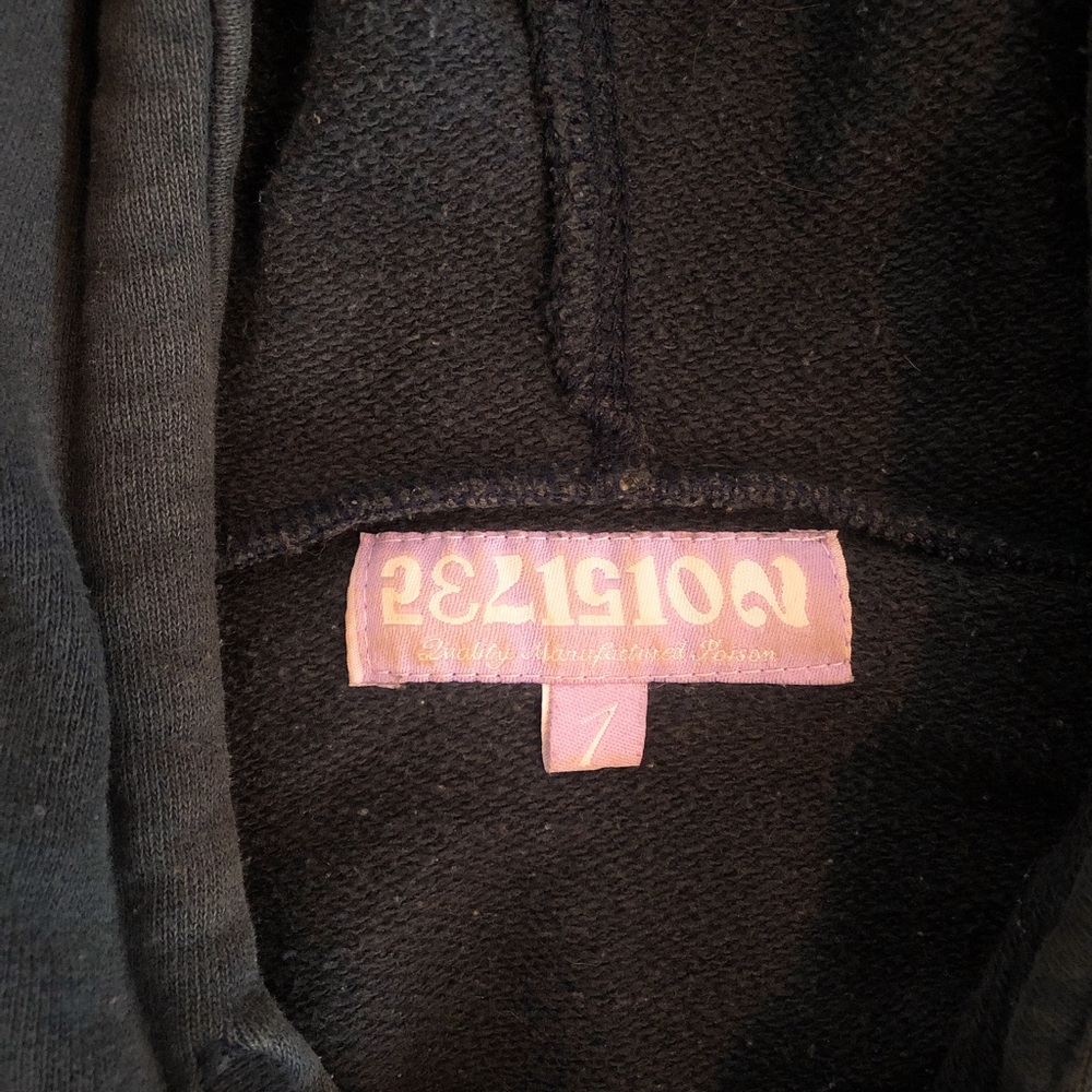 Y2K navy sweatshirt hoodie Colombia Rocks SS - Picture 4 of 7